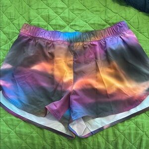 Old Navy Stretchtech Multicolor Women's Shorts